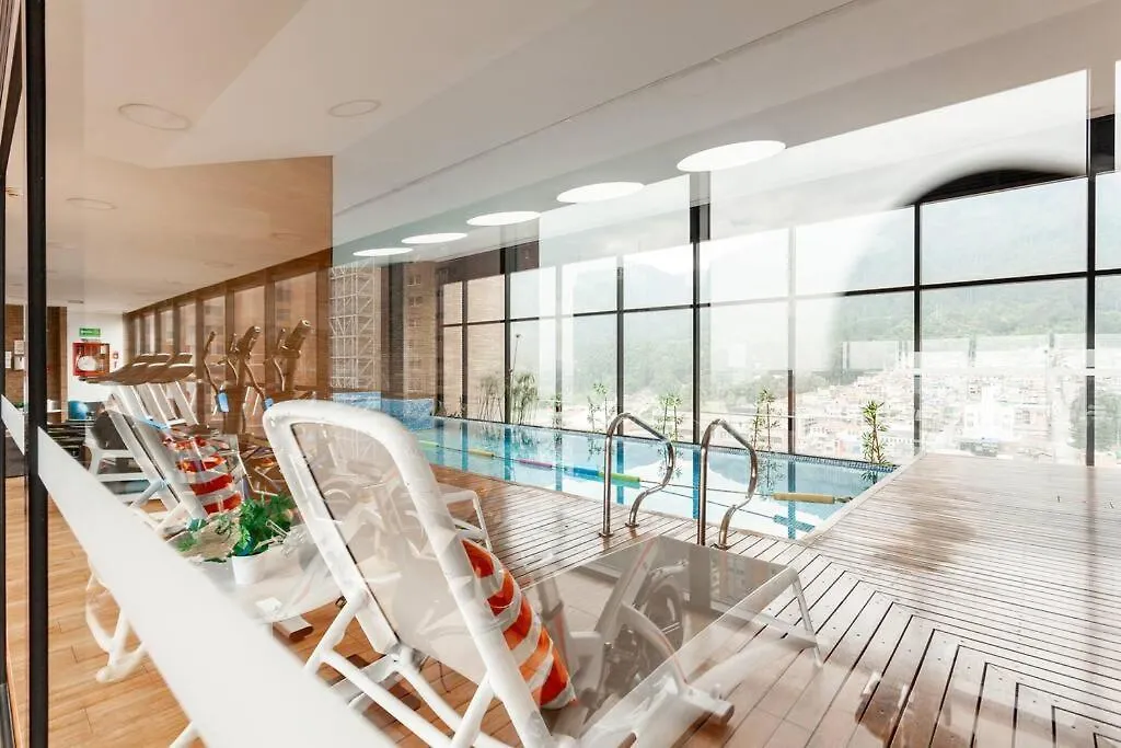 波哥大Centro Internacional Equilibrium Piscina Jacuzzi公寓 波哥大