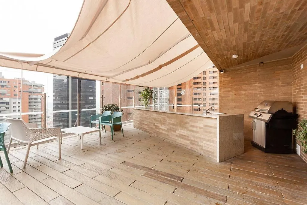 公寓 波哥大Centro Internacional Equilibrium Piscina Jacuzzi公寓